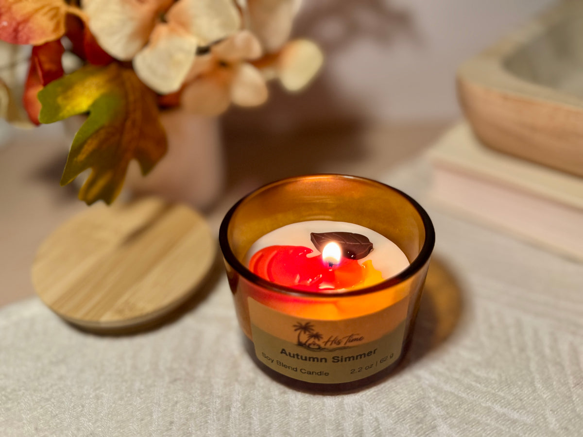 Decorative Candle "Fall Mini" 4 oz. Autumn Simmer