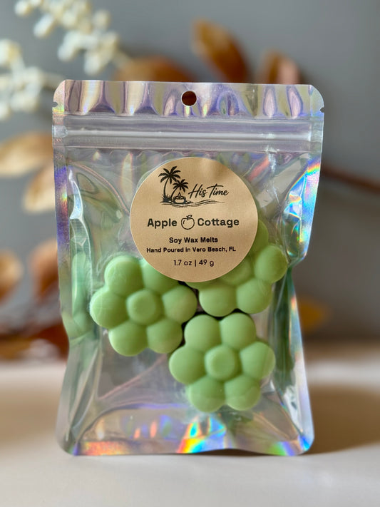 Flower Shape Wax Melts  Apple Cottage