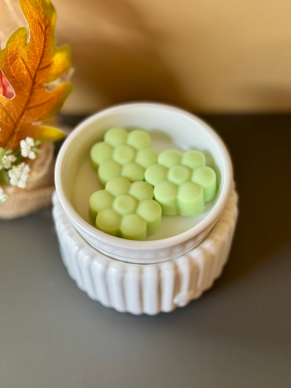 Flower Shape Wax Melts  Apple Cottage