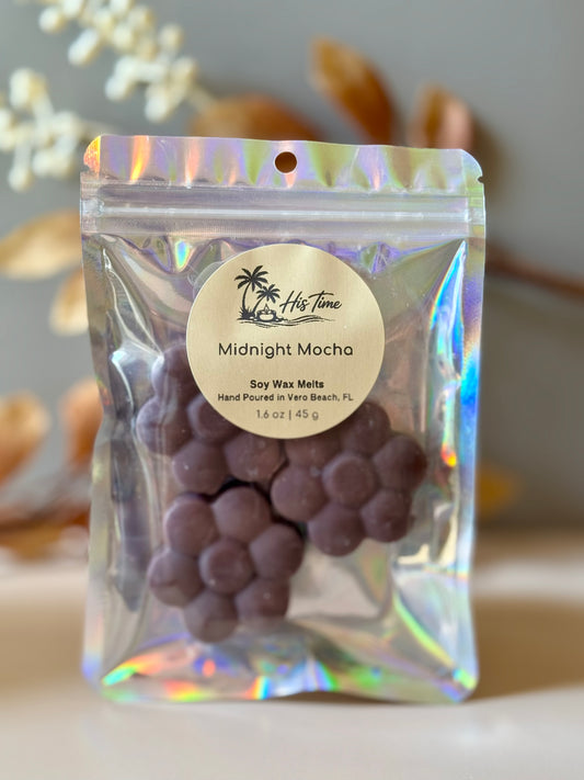 Flower Shape Wax Melts                       Midnight Mocha