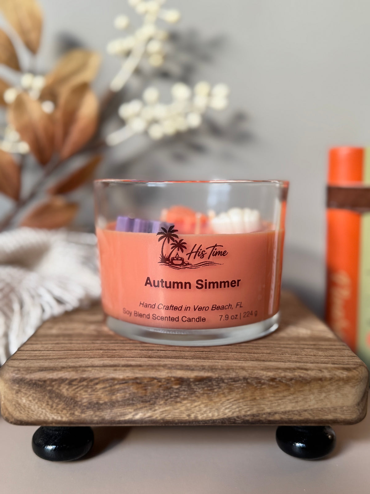 Decorative Candle 12 oz. Autumn Simmer