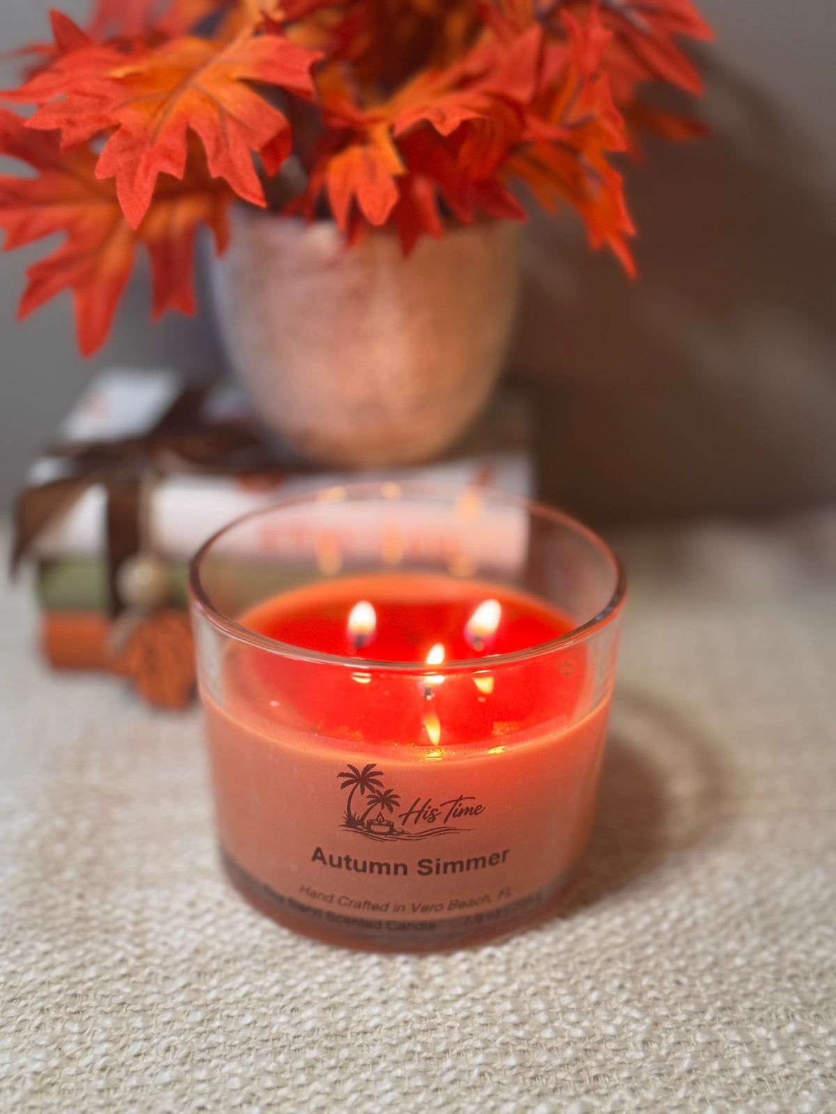 Decorative Candle 12 oz. Autumn Simmer