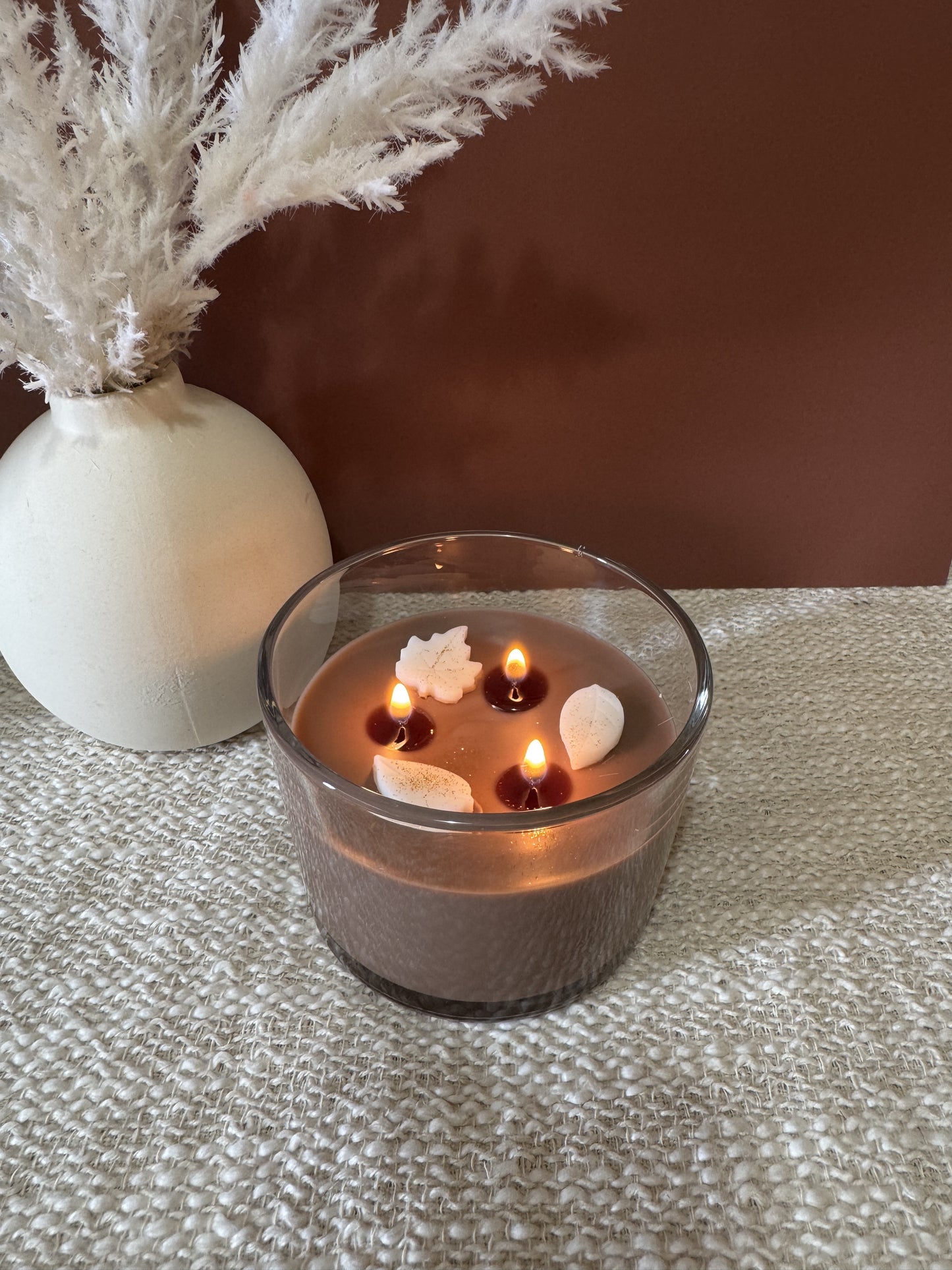 New Release!              Decorative Candle 12 oz.   Cozy Cappuccino