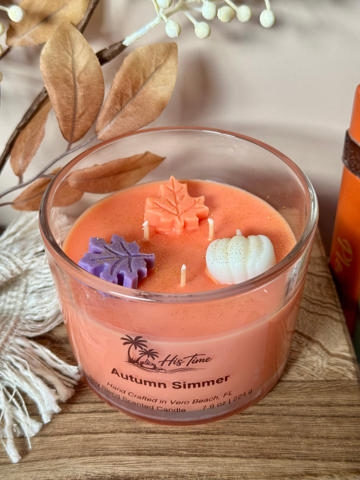 Decorative Candle 12 oz. Autumn Simmer