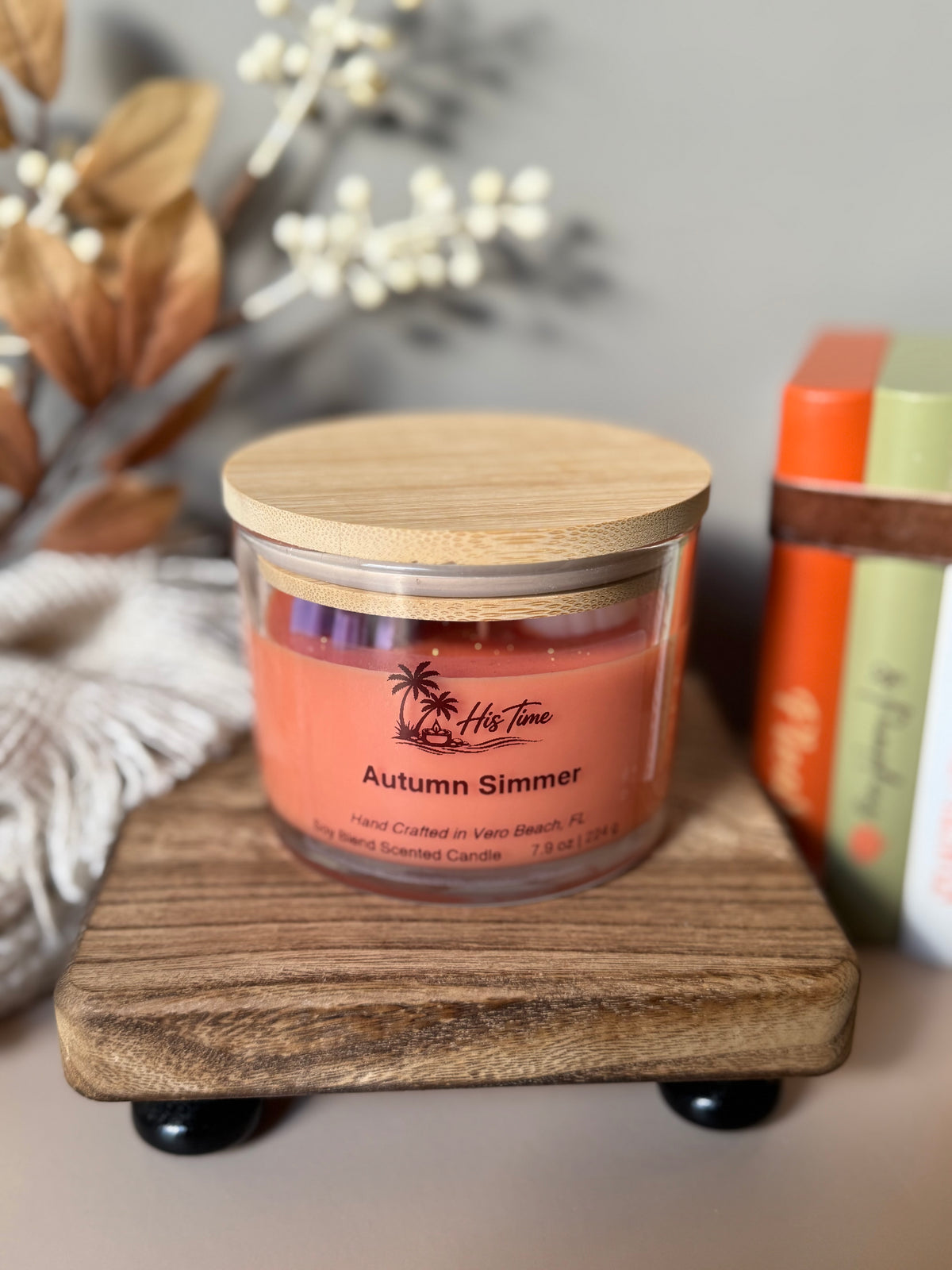 Decorative Candle 12 oz. Autumn Simmer
