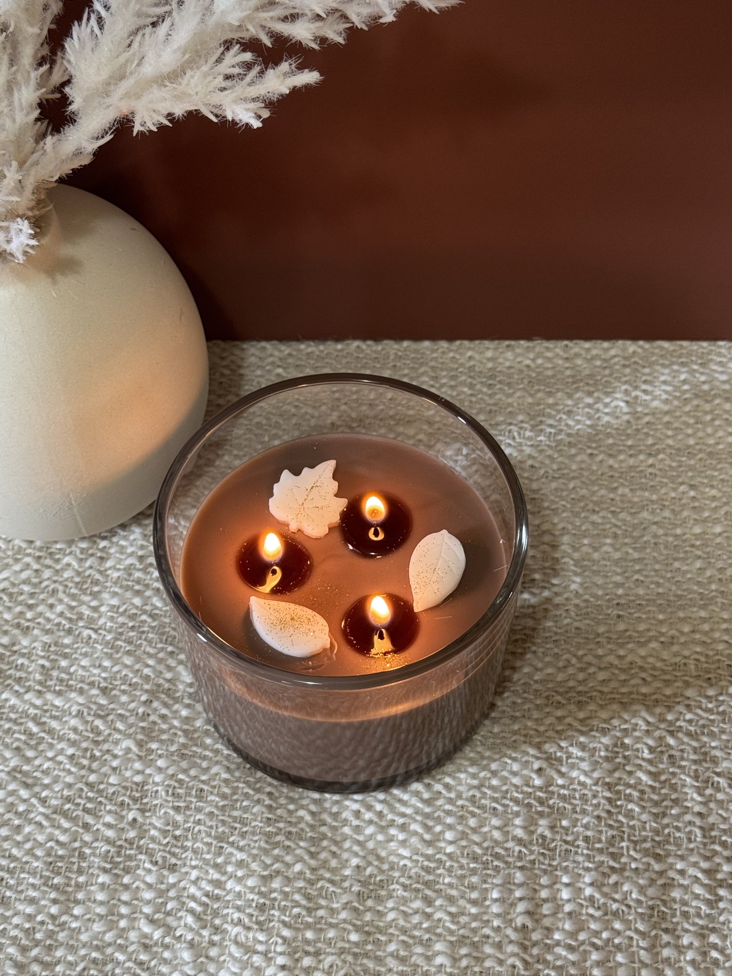 New Release!              Decorative Candle 12 oz.   Cozy Cappuccino