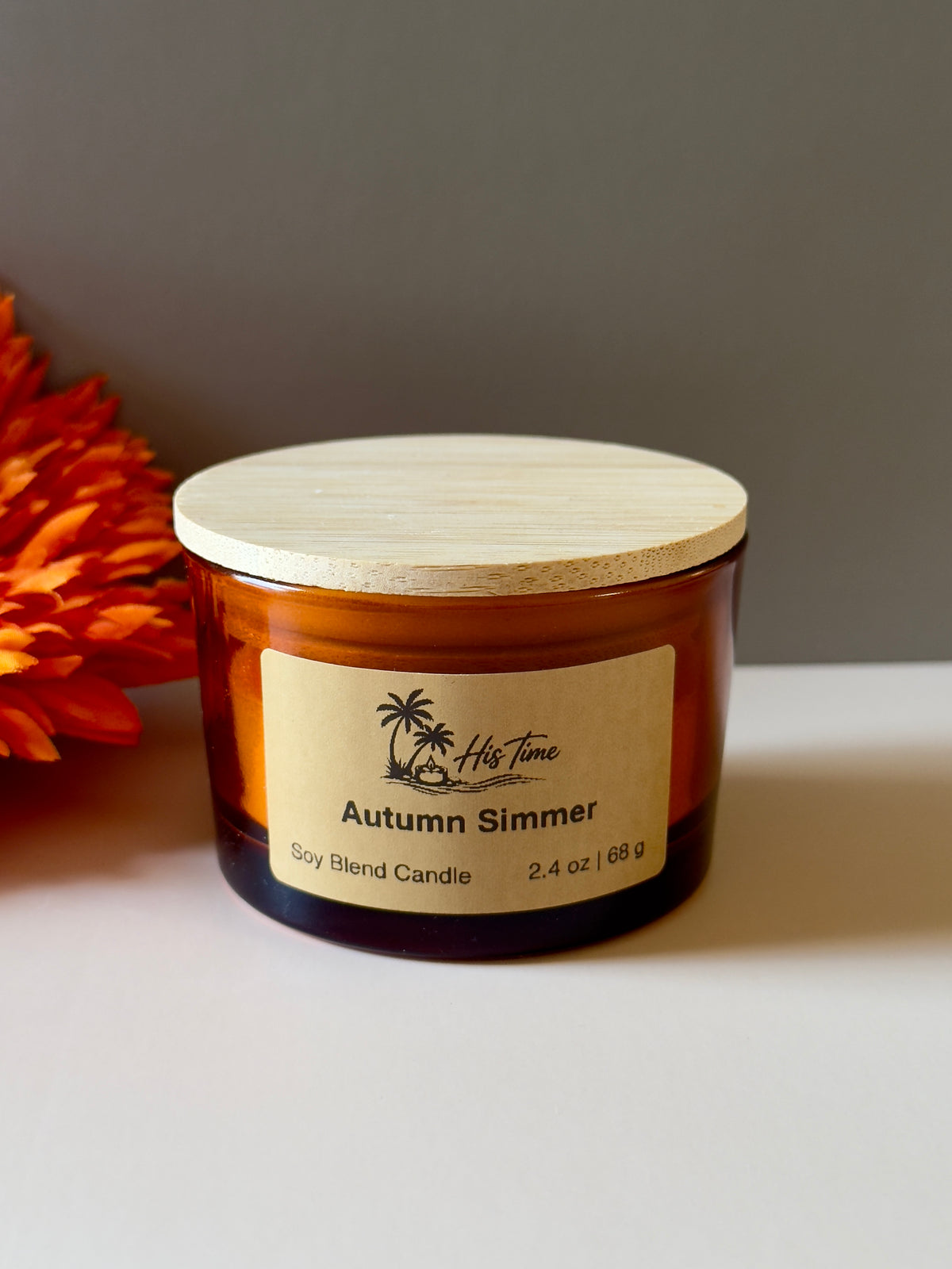 Decorative Candle "Fall Mini" 4 oz.                                    Autumn Simmer