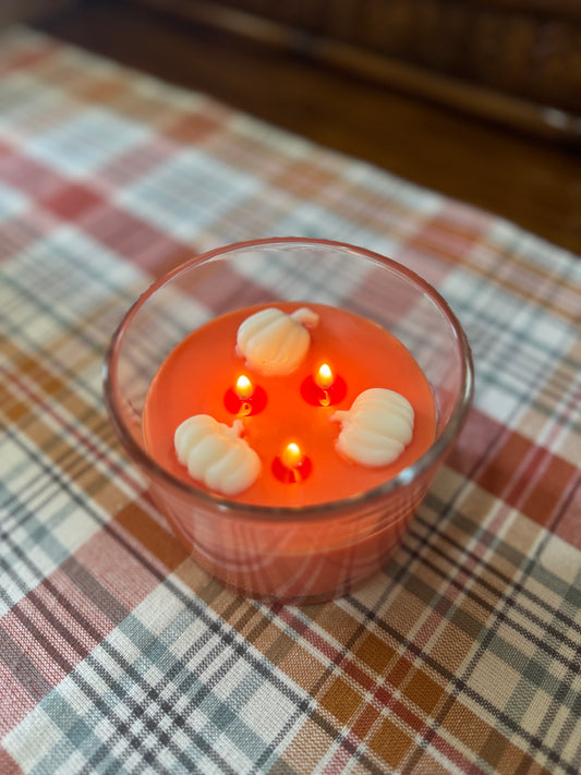 New Release!              Decorative candle 12 oz.           Vanilla Pumpkin Marshmallow
