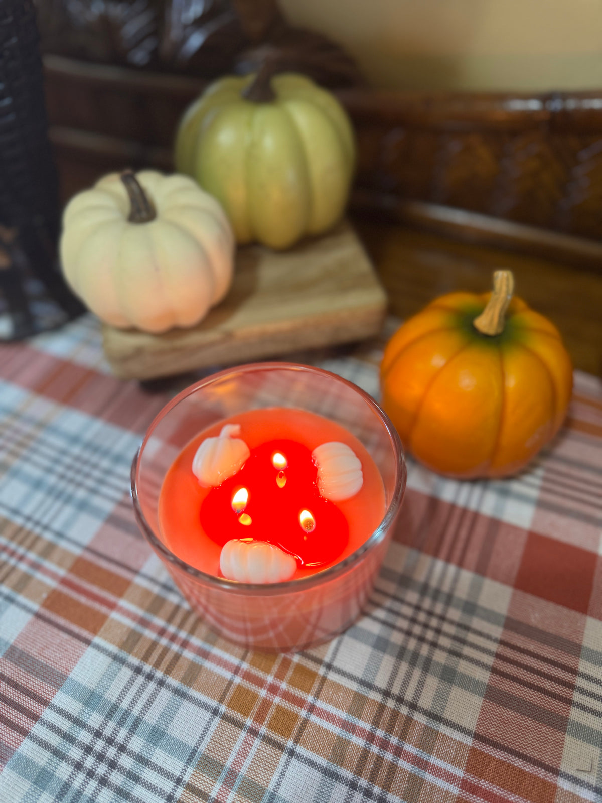New Release!              Decorative candle 12 oz.           Vanilla Pumpkin Marshmallow