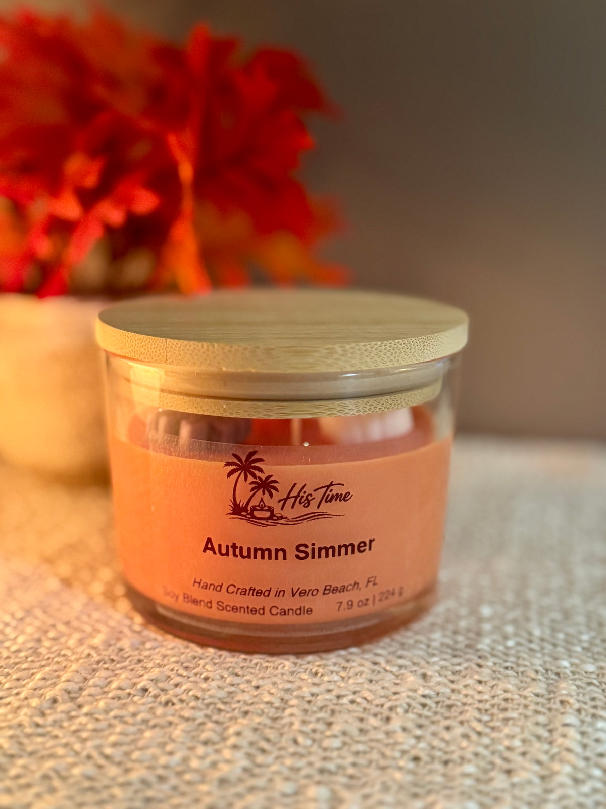 Decorative Candle 12 oz. Autumn Simmer