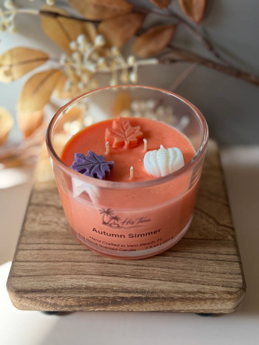 Decorative Candle 12 oz. Autumn Simmer