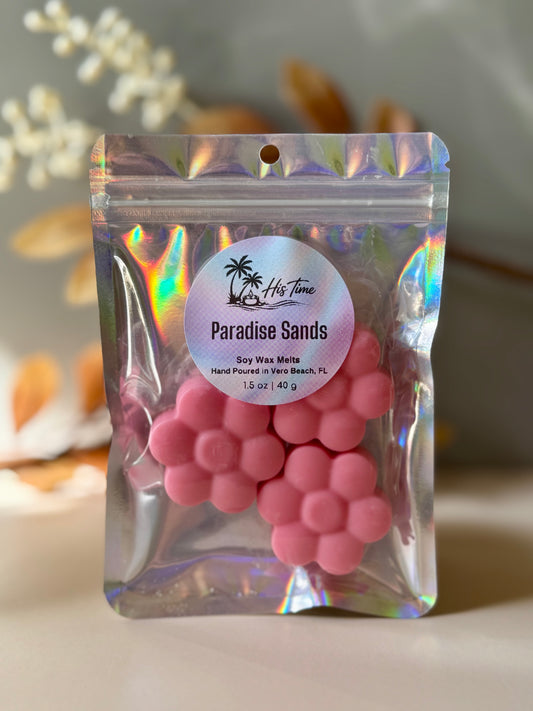 Flower Shape Wax Melts                       Paradise Sands