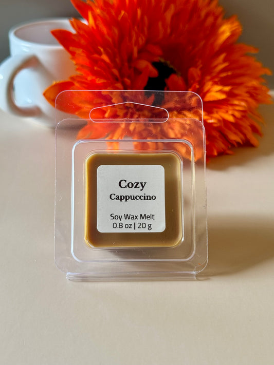 Single Wax Cube                        Cozy Cappuccino